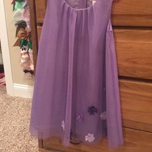 Little girls purple dress